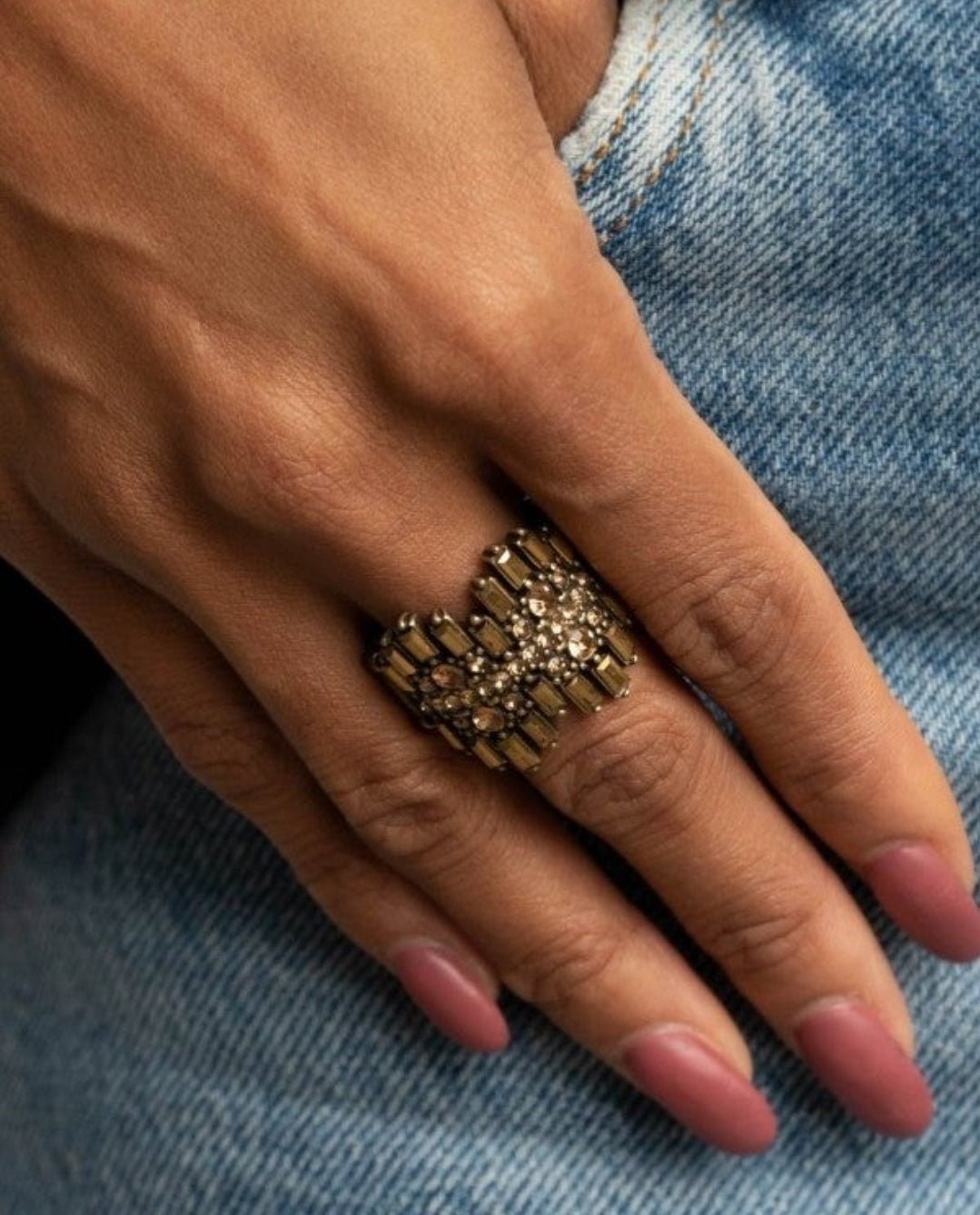 Paparazzi Urban Empire Brass Ring