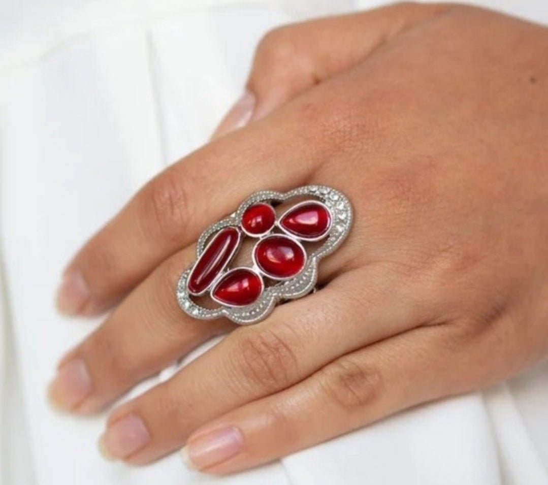 Paparazzi Cherished Collection Red Ring