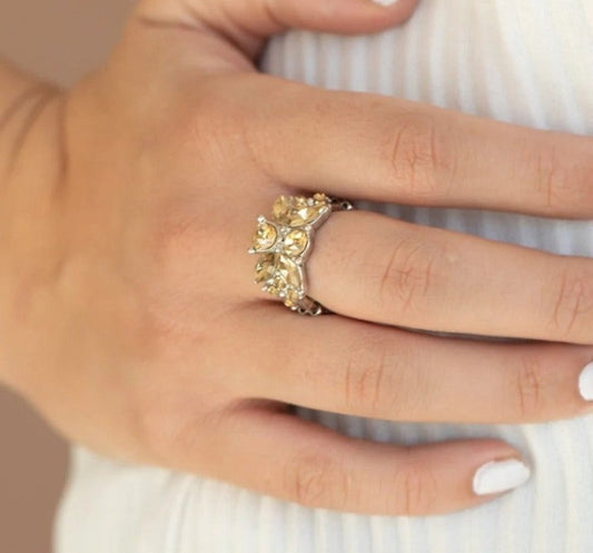 Paparazzi Sparkly State of Mind Brown Ring