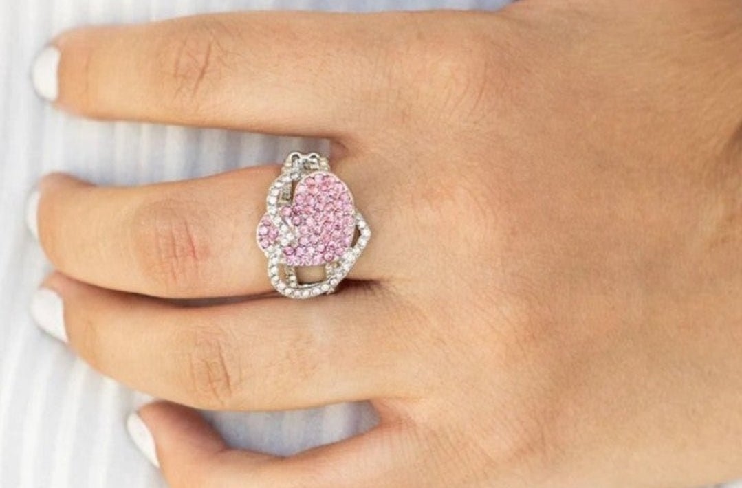 Paparazzi Million Dollar Matchmaker Pink Ring