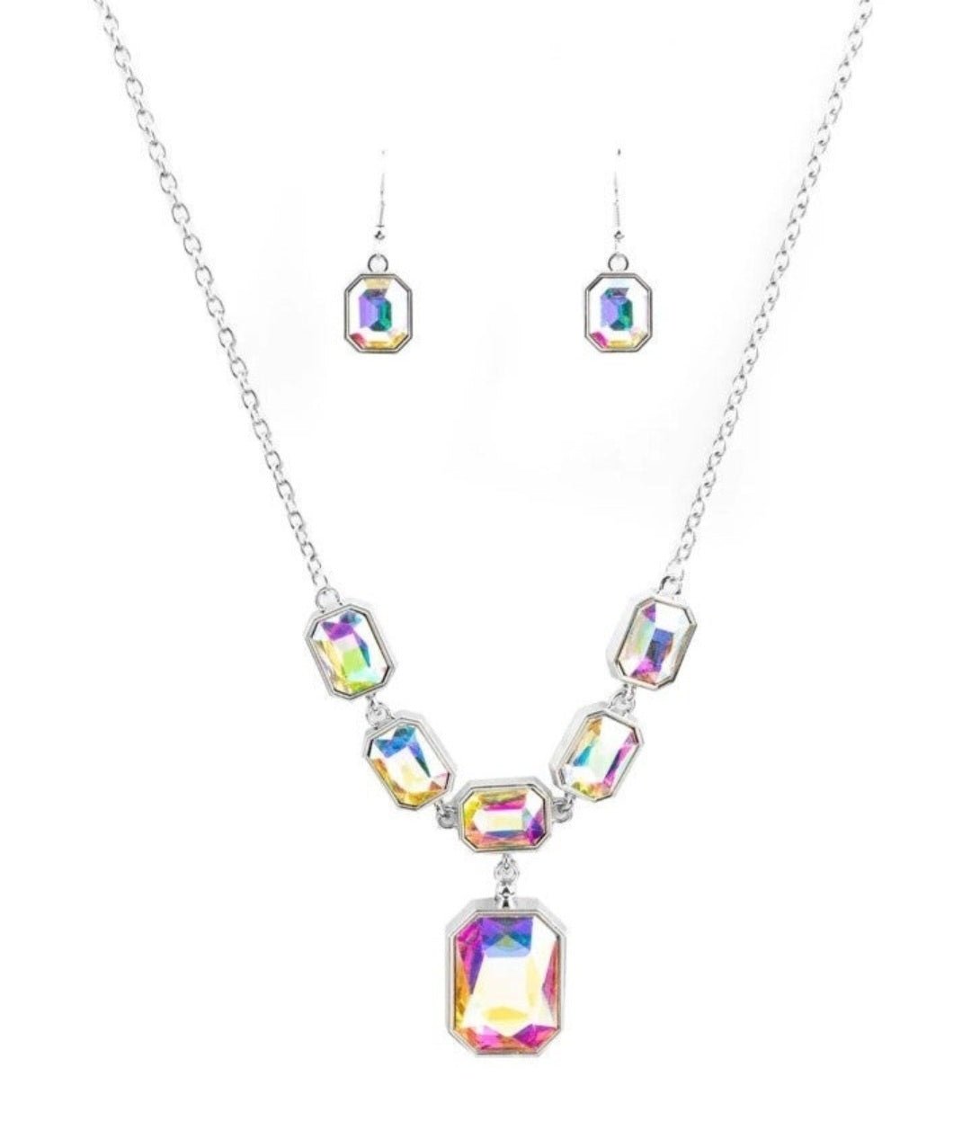 Paparazzi Million Dollar Moment Multi Necklace & Earrings
