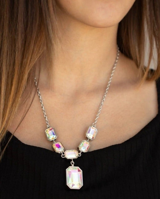 Paparazzi Million Dollar Moment Multi Necklace & Earrings