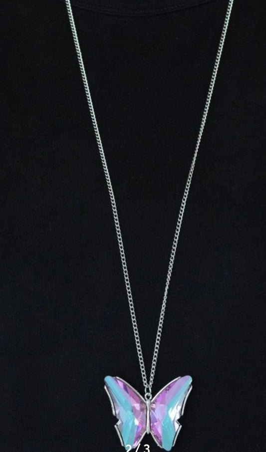 Paparazzi The Social Butterfly Effect Multi Necklace & Earrings