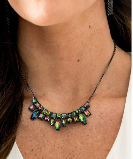 Paparazzi Wish Upon A ROCK STAR Multi Necklace & Earrings