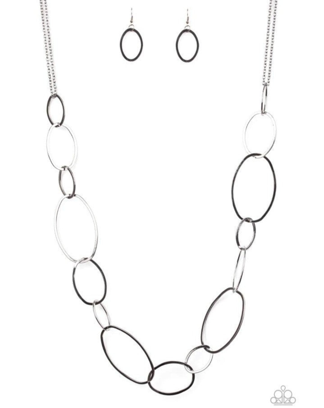 Paparazzi City Circut Black Necklace