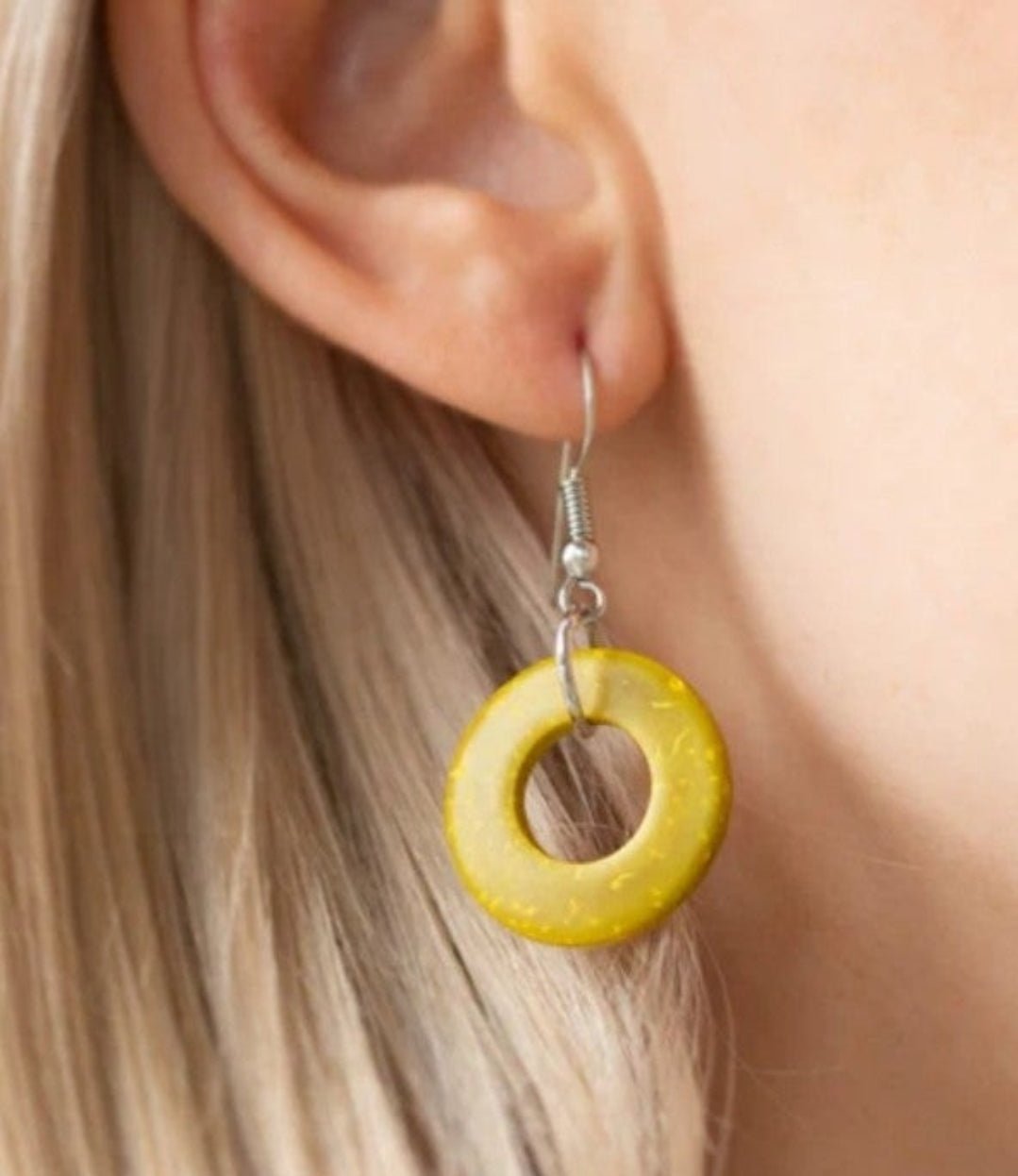 Paparazzi Boardwalk Party Yellow Necklace & Earrings