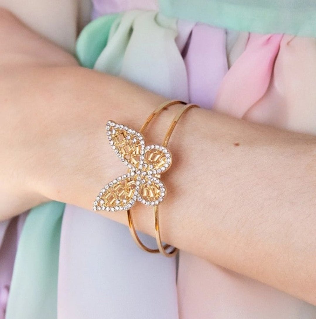 Paparazzi Butterfly Bella Gold Bracelet
