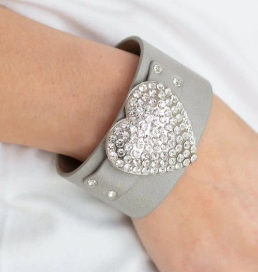 Paparazzi Flauntable Silver Urban Bracelet