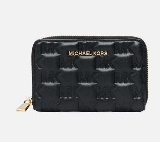 Michael Kors Jet Set SM Card Case Wallet Black