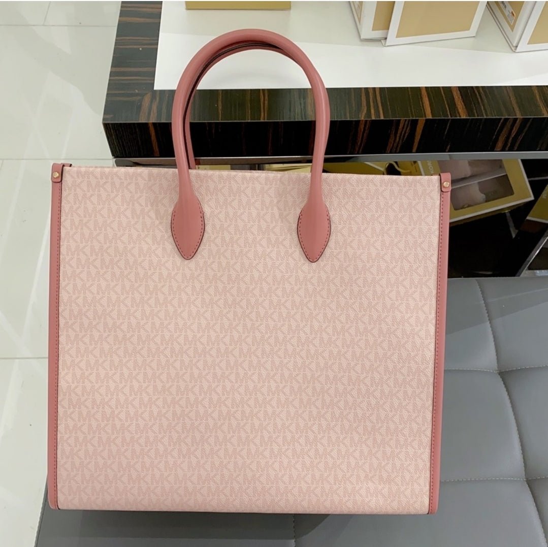 Michael Kors Mirella Logo Large Tote Pink
