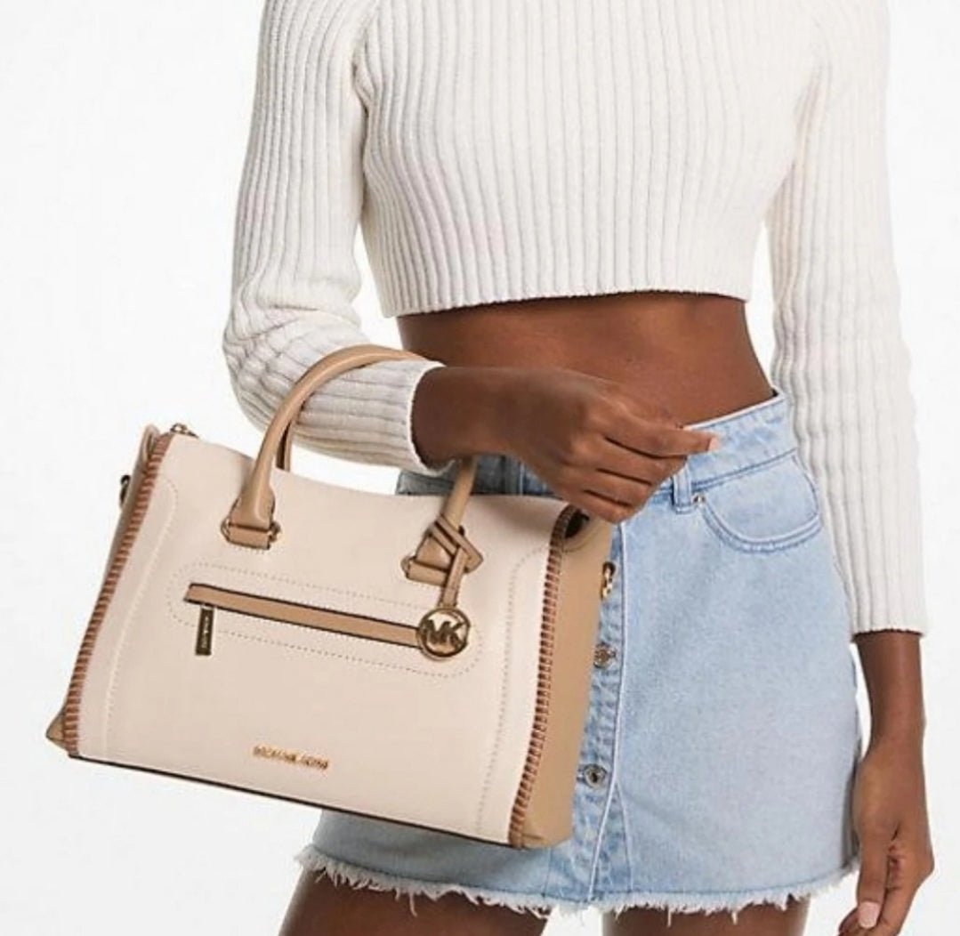 Michael Kors Carine Whipstitch LG Satchel