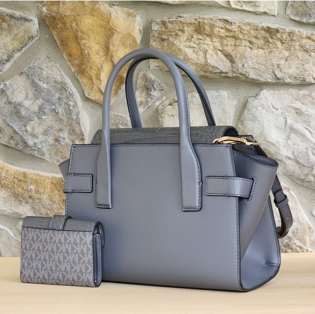 Michael Kors Carmen MD Satchel SET Grey