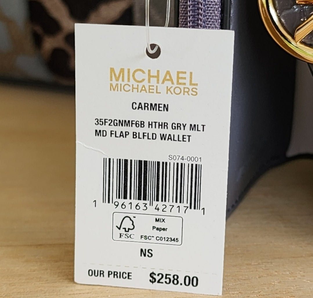 Michael Kors Carmen MD Satchel SET Grey