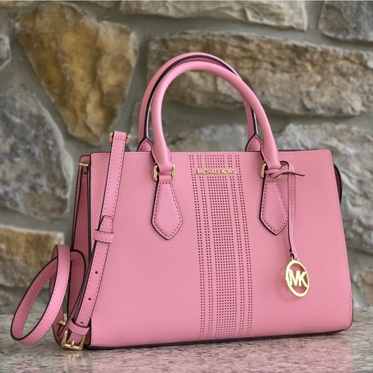 Michael Kors Sheila Medium Pink Satchel
