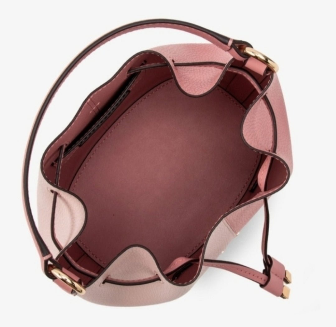 Michael Kors Reed Bucket Medium Pink Crossbody