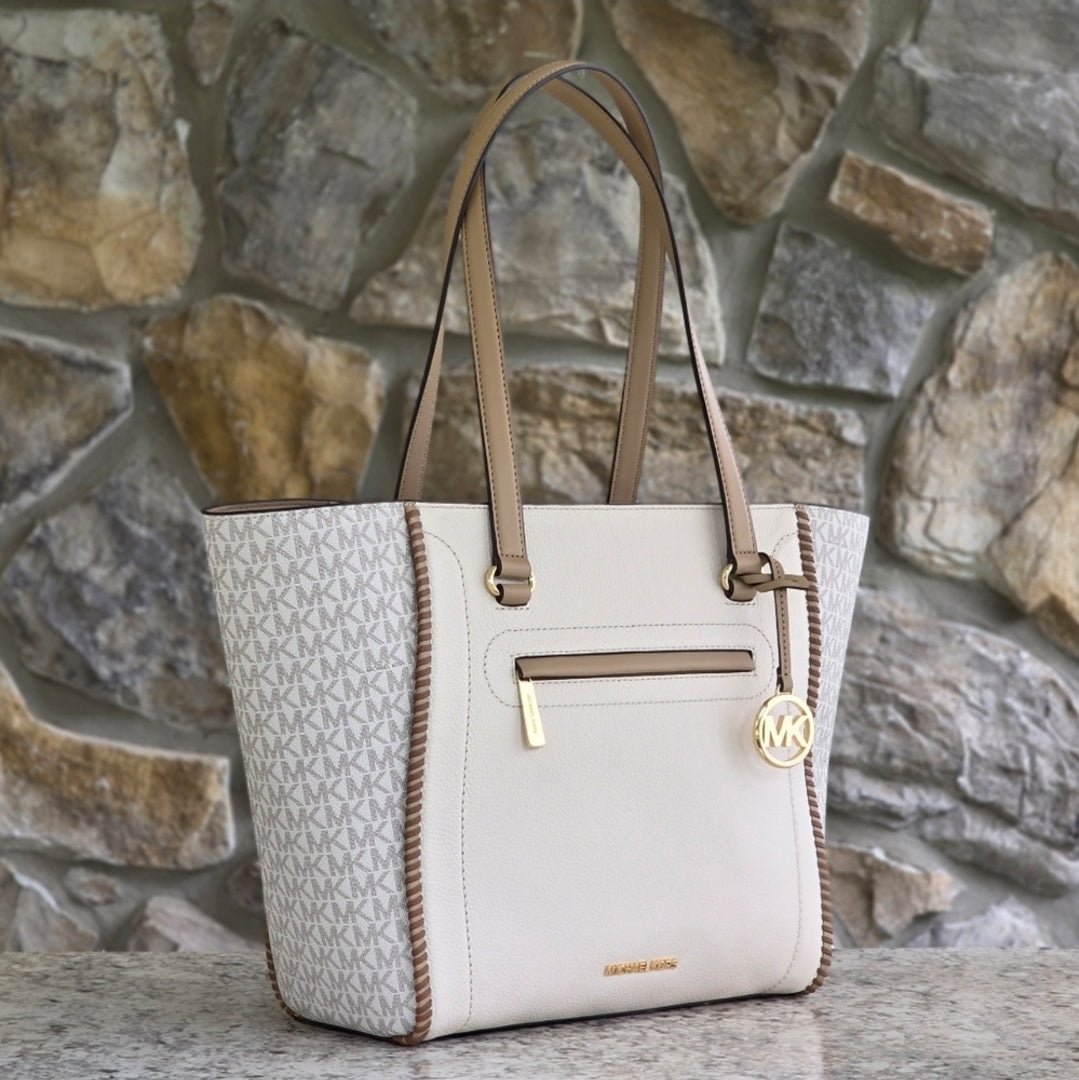Michael Kors Carine Whipstitch Large Shoulder Bag