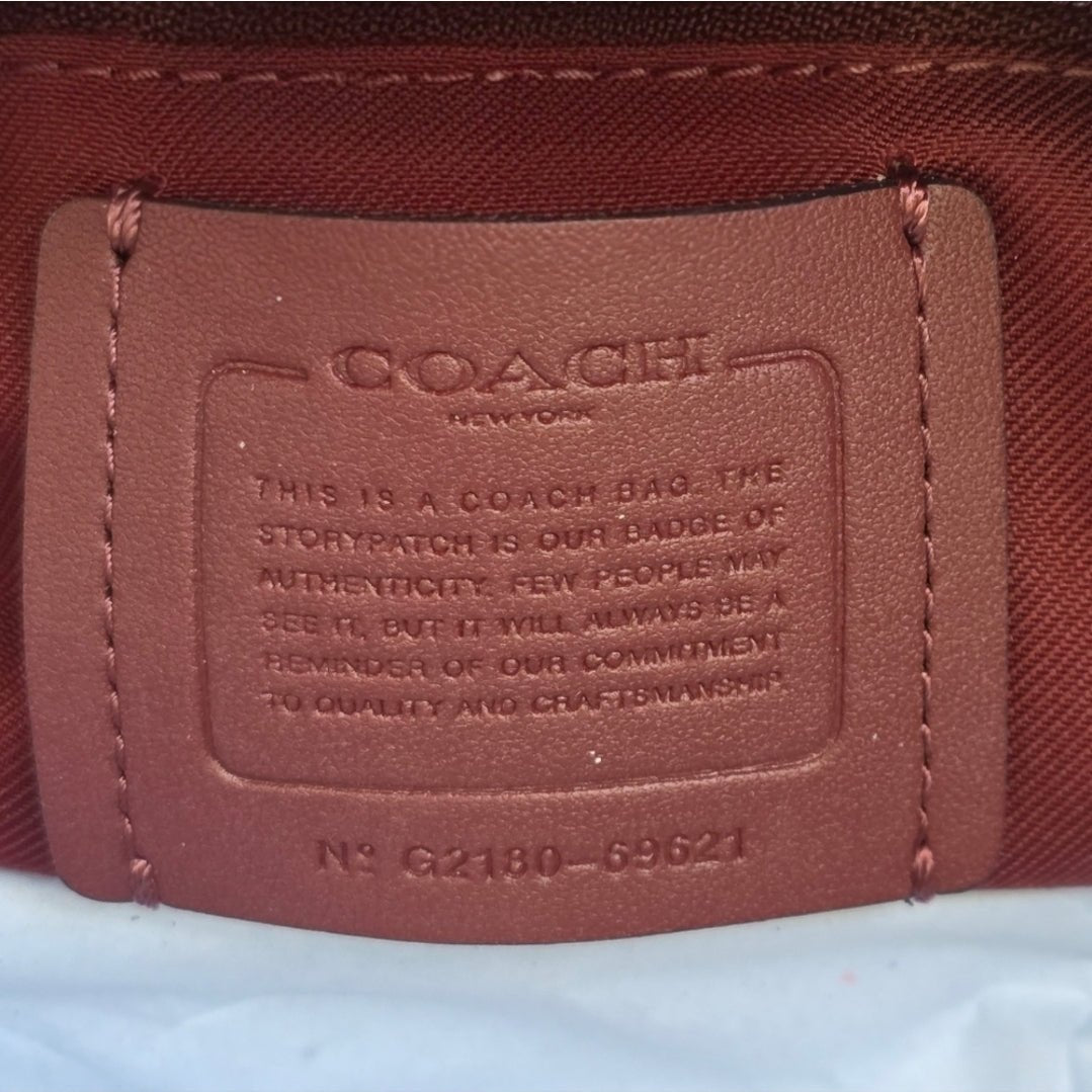 Coach Lane Satchel Pink