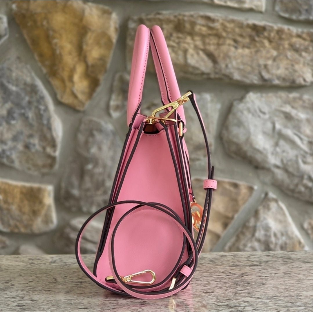 Michael Kors Sheila Medium Pink Satchel