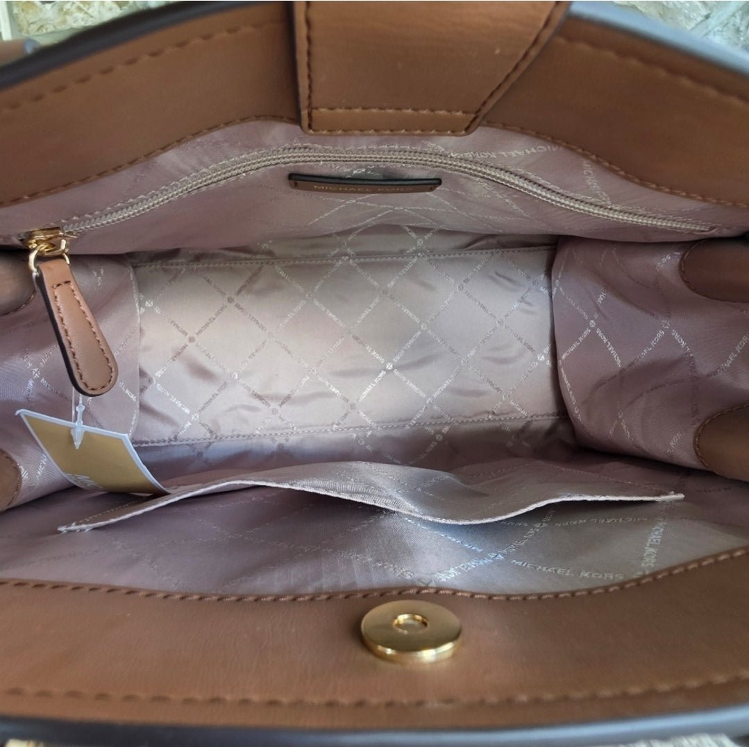Michael Kors Hamilton MD Satchel Brown