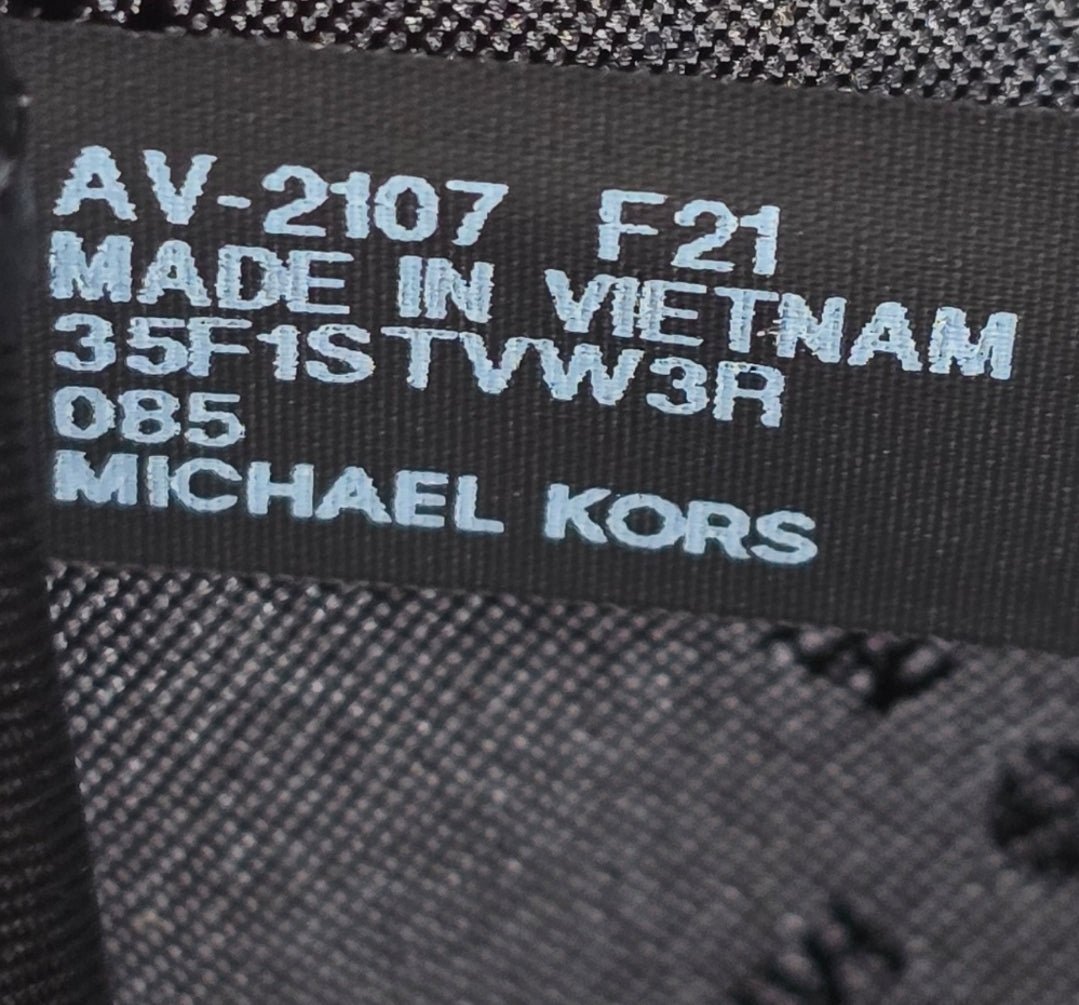 Michael Kors Jet Set Logo Double Zip Wristlet