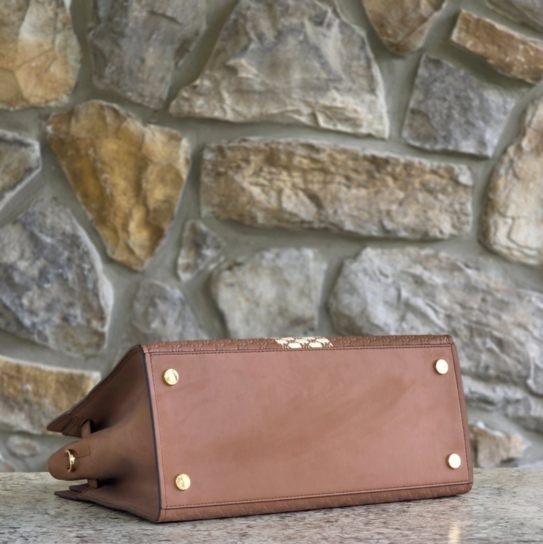 Michael Kors Hamilton MD Satchel Brown