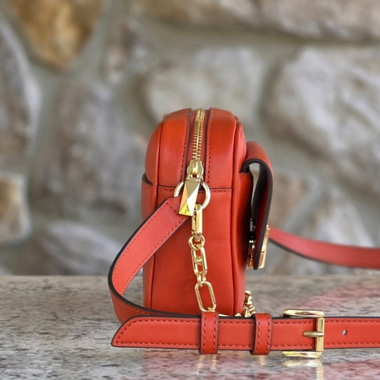 Michael Kors Parker Medium Orange Crossbody