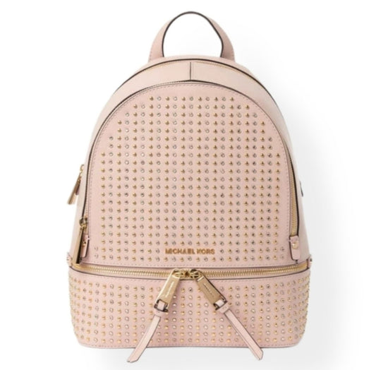 Michael Kors Rhea Studded MD Backpack Pink