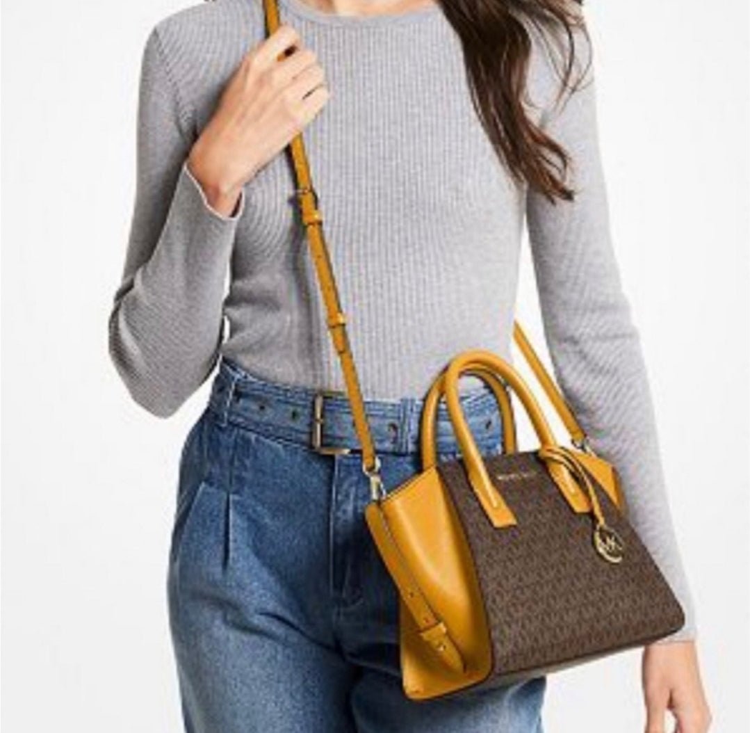 Michael Kors Avril Logo SM Crossbody