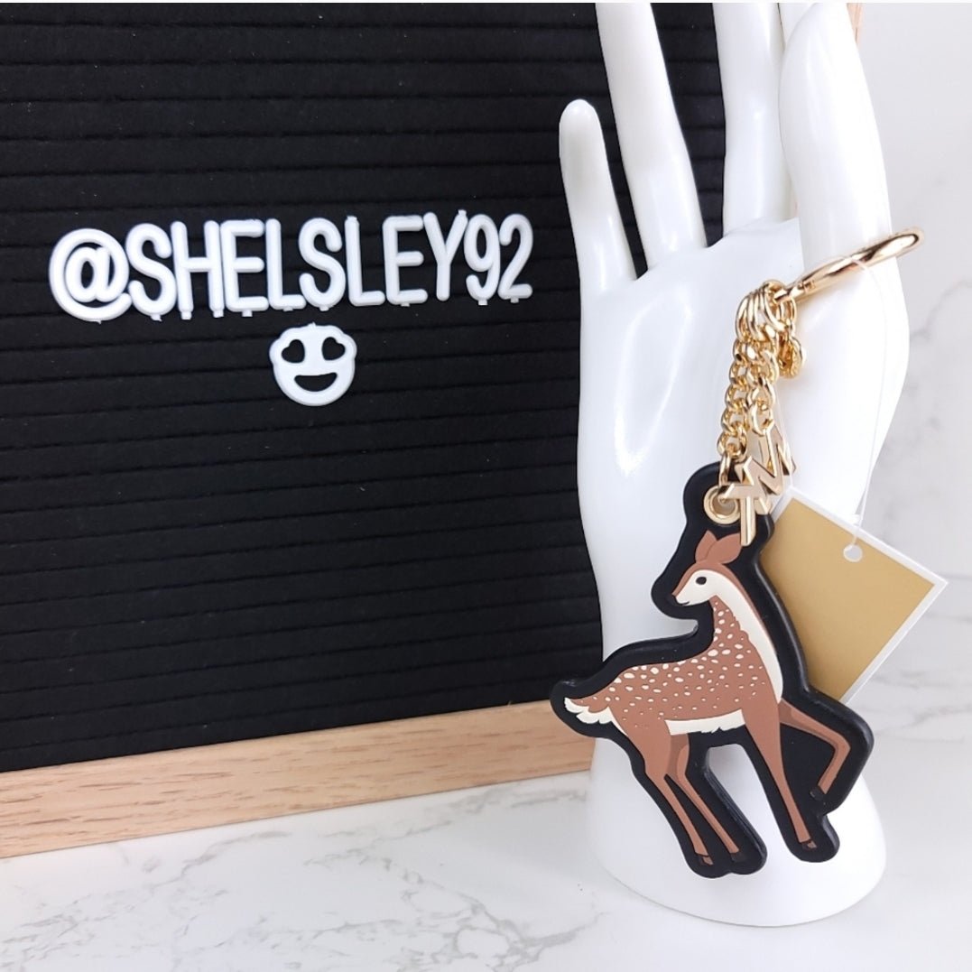 Michael Kors Jet Set Girls Deer Bag Charm