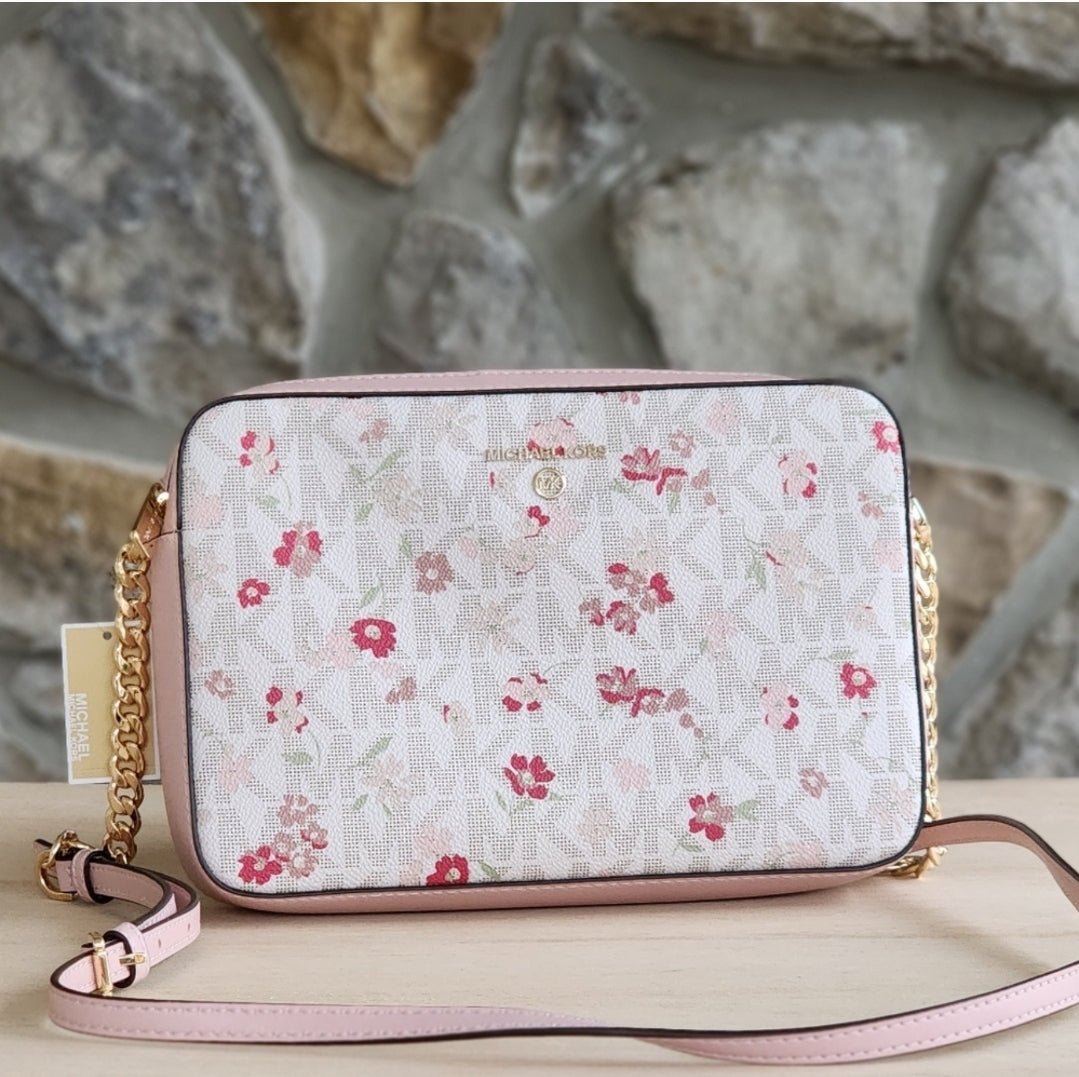 Michael Kors Jet Set LG Floral Crossbody