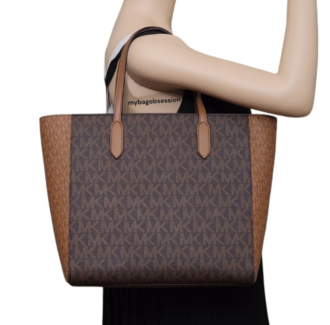 Michael Kors Sinclair Logo LG Tote Brown
