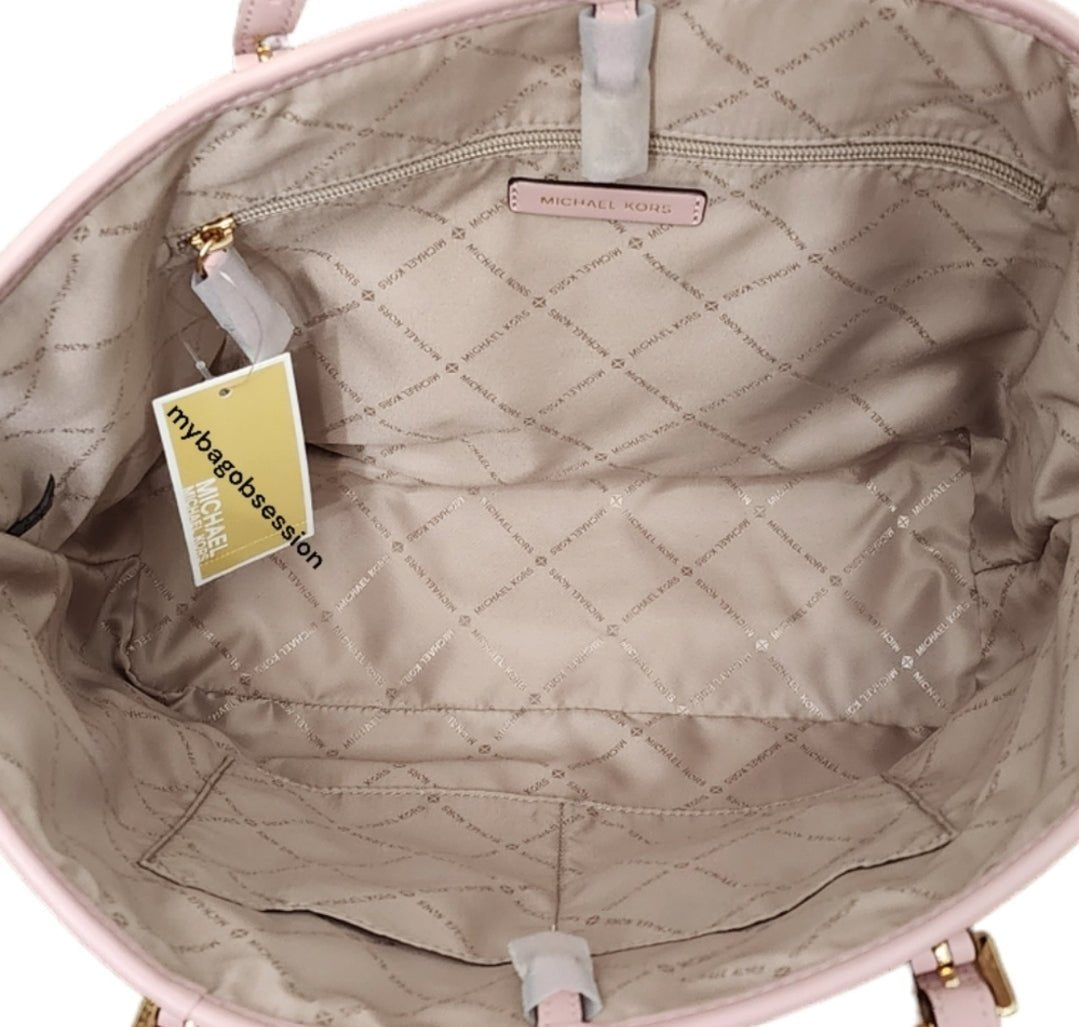 Michael Kors Jet Set Logo Floral MD Carryall Tote