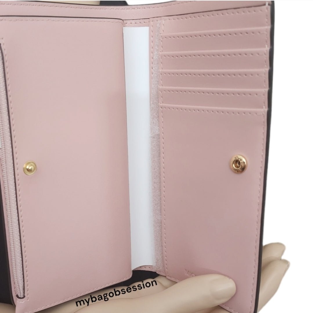 Michael Kors Jet Set Logo Floral Continental Wallet