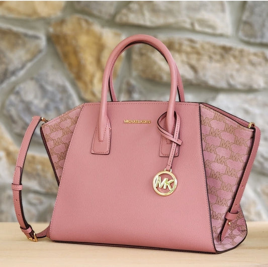 Michael Kors Avril LG Satchel Pink