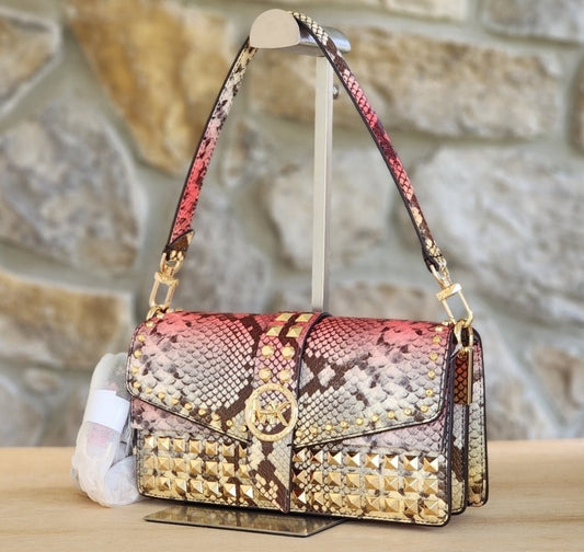 Michael Kors Greenwich Ombré MD Shoulder Bag