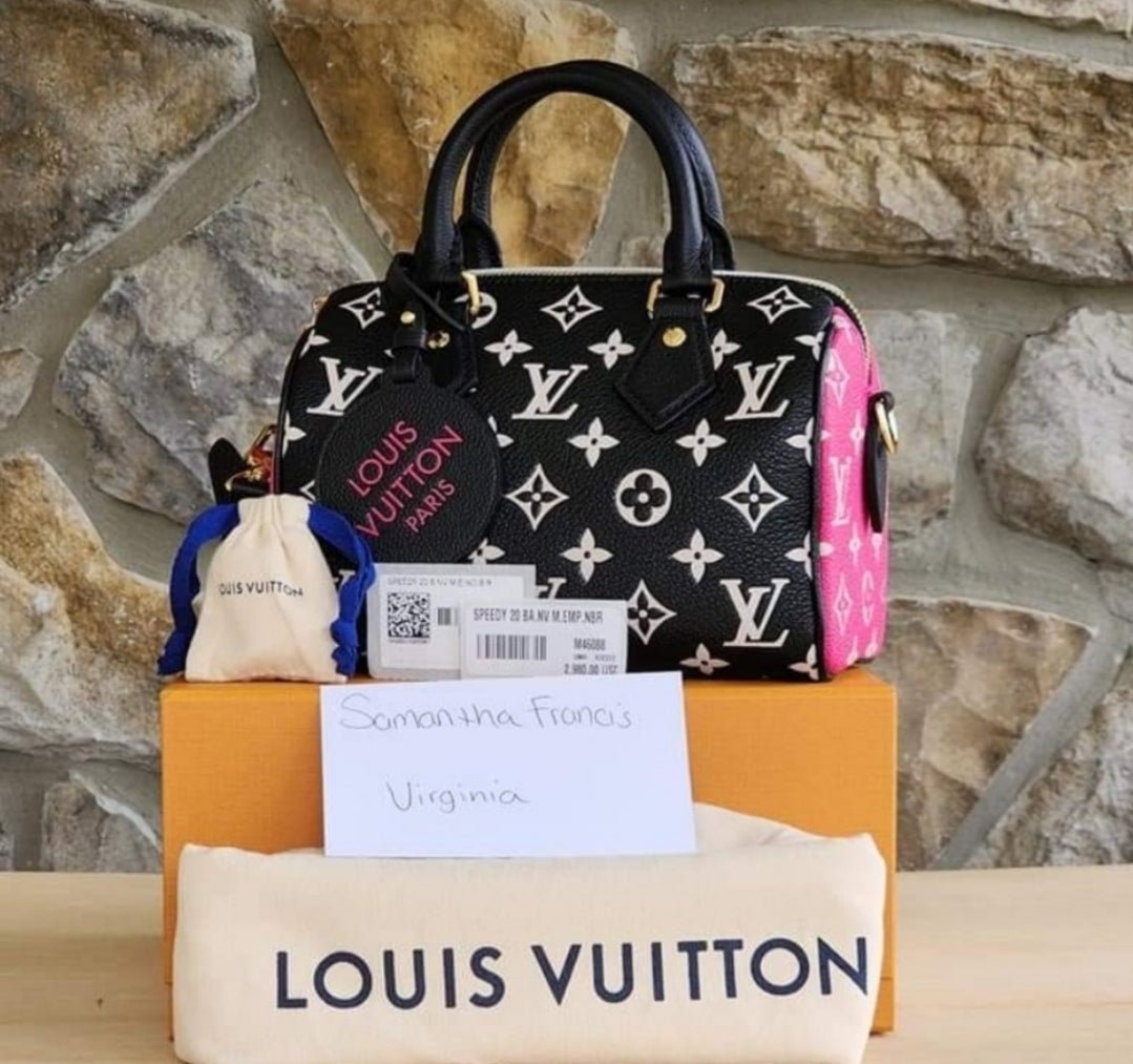 Louis Vuitton Speedy 20 Bandouliere Crossbody