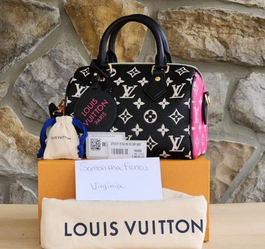 Louis Vuitton Speedy 20 Bandouliere Crossbody