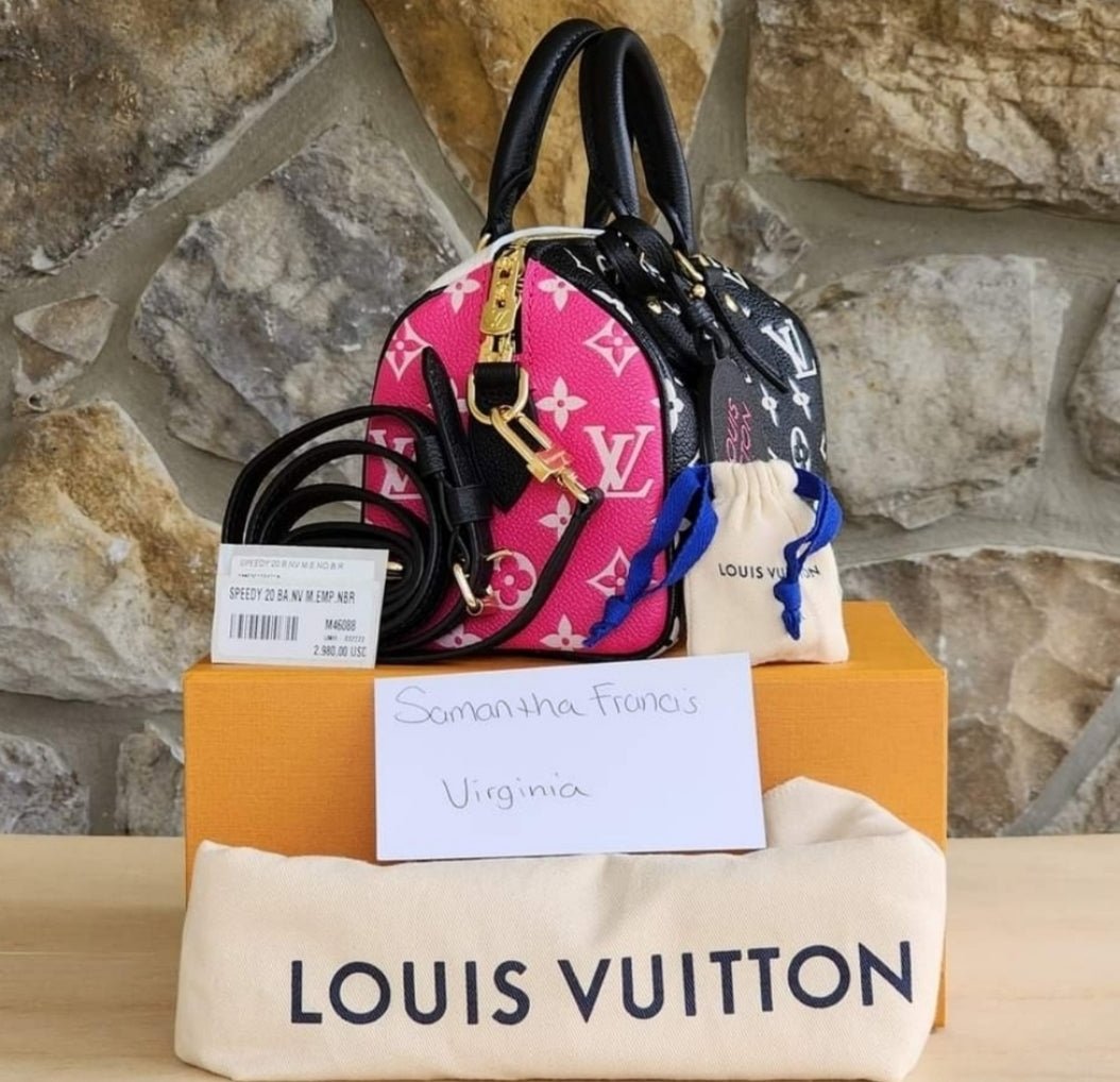 Louis Vuitton Speedy 20 Bandouliere Crossbody