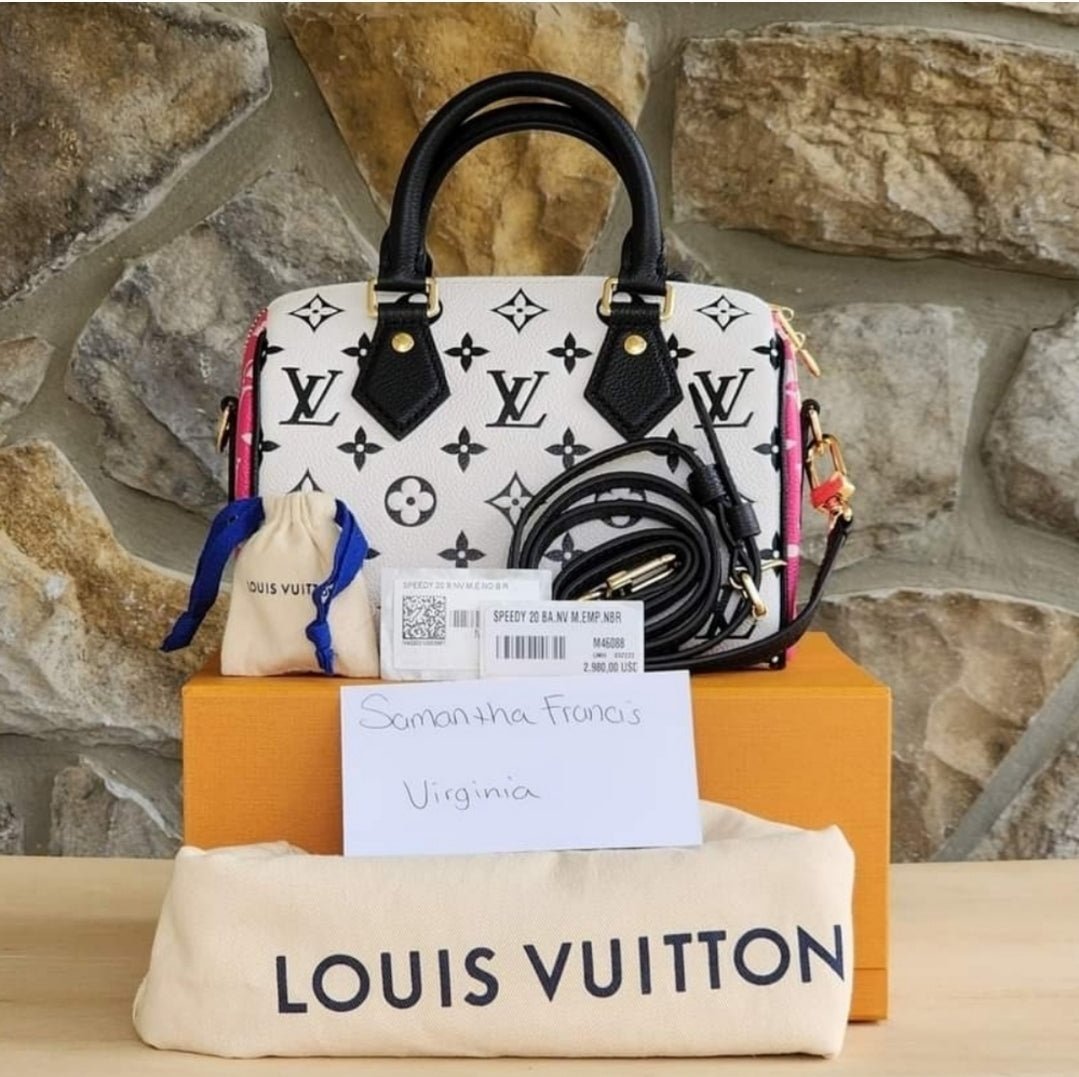 Louis Vuitton Speedy 20 Bandouliere Crossbody
