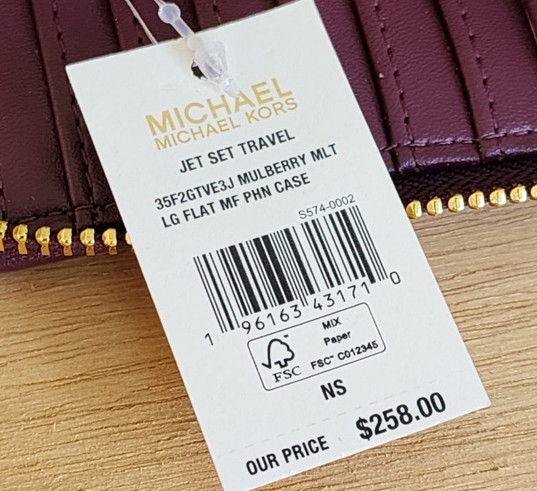 Michael Kors Jet Set Logo LG Phone Wallet