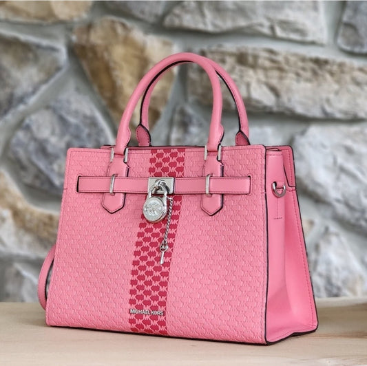 Michael Kors Hamilton MD Satchel Pink