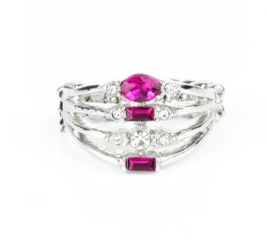 Paparazzi Not So Novice Pink Ring
