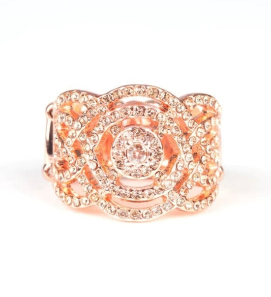 Paparazzi COUNTESS To Ten Copper Ring