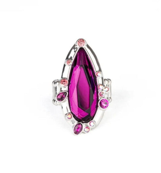 Paparazzi Sparkle Smitten Pink Ring