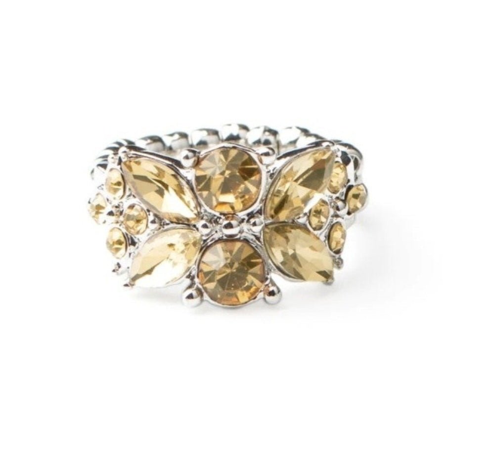Paparazzi Sparkly State of Mind Brown Ring