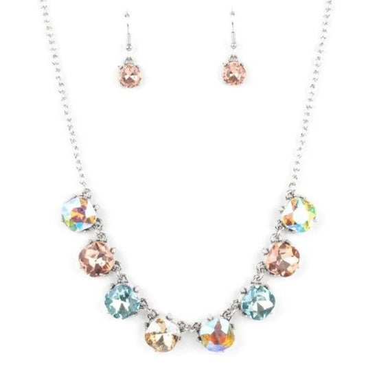 Paparazzi Dreamy Decorum Multi Necklace & Earrings