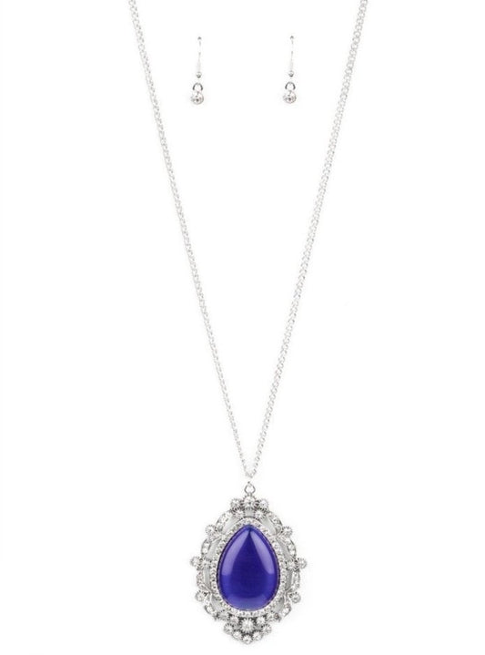 Paparazzi Glimpses of Malibu Necklace & Earrings