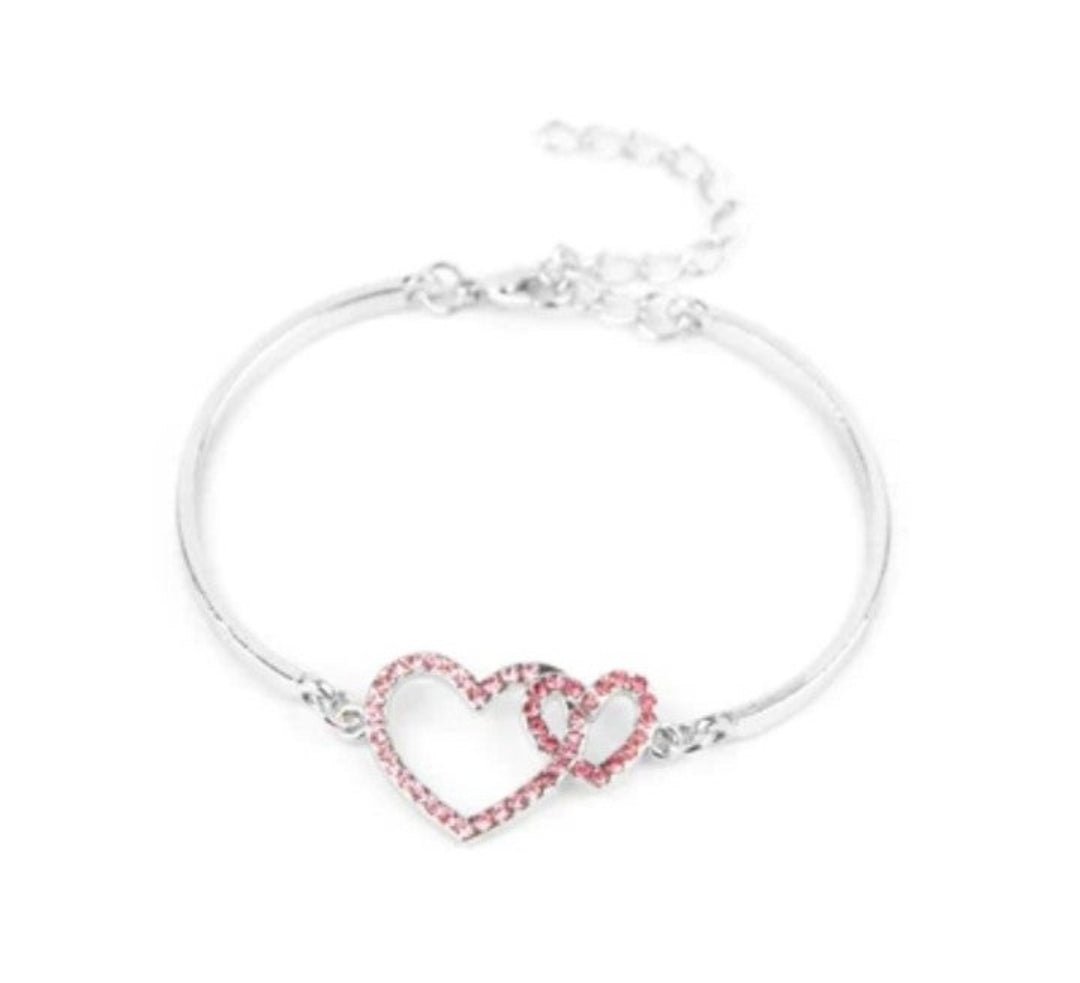Paparazzi Cupid Is Calling Pink Bracelet