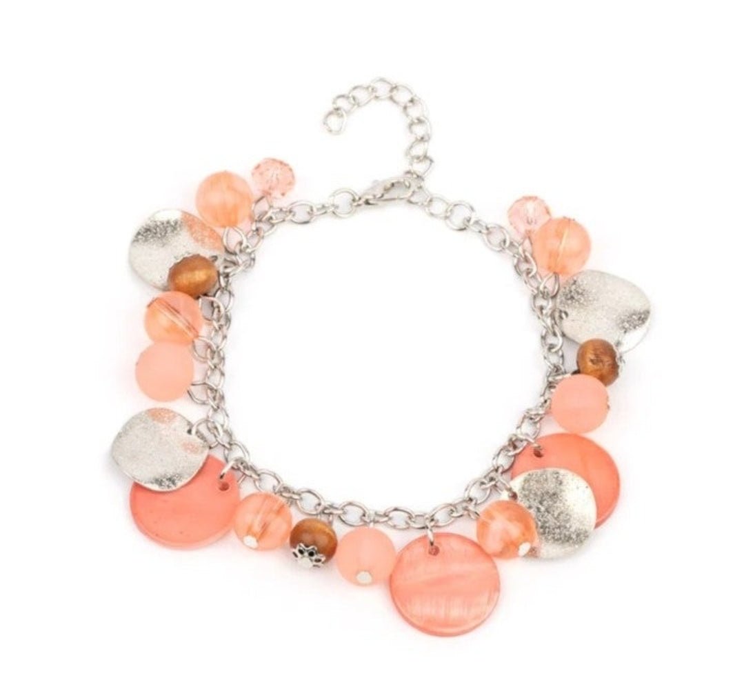 Paparazzi Springtime Springs Orange Bracelet